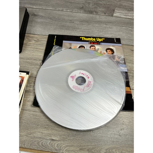 Straight Talk Laserdisc Dolly Parton James Woods 1992 Comedy Film moisture issue - Picture 6 of 6